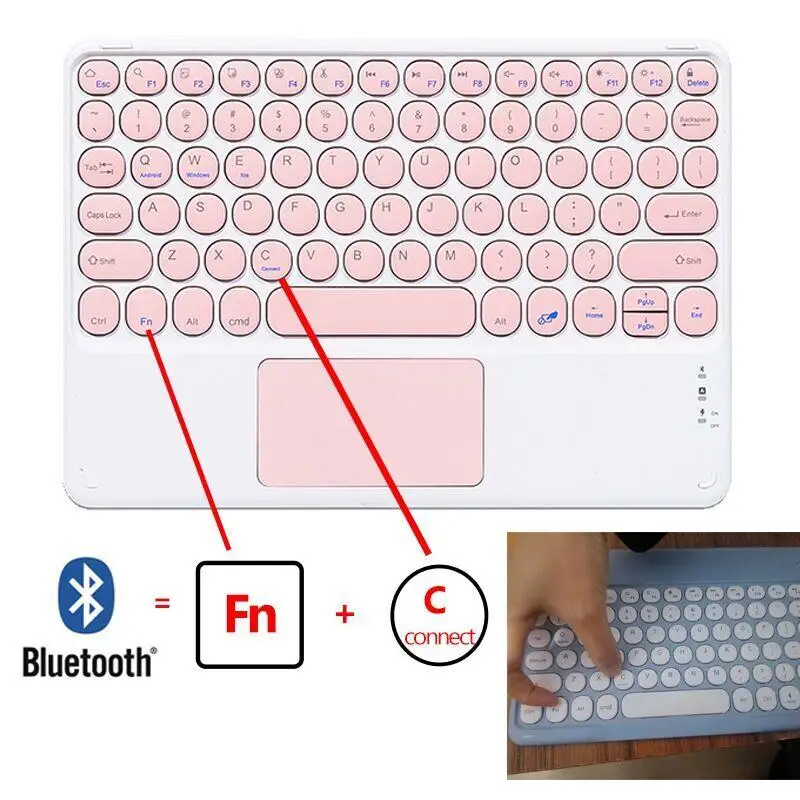 Tablets Keyboard Case for Samsung Galaxy Tab A9 Plus 11 inch Detachable Keyboard Case For Samsung Tab A9+ SM-X210N/X216B Funda