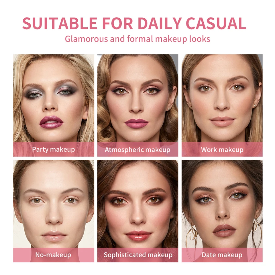 All In One Makeup Set Gathering All Cosmetic Including Base Makeup, Concealer, Contour ,Powder Blusher, Eyebrow Eye, Lip Makeup