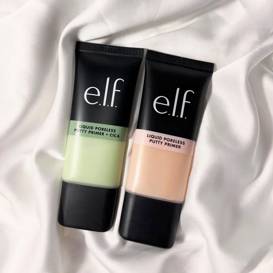 Elf 28ml Liquid Poreless Putty Primer Cream Texture Facial Makeup Base Pore Minimizing Oil Control Flawless Nature Cosmetics