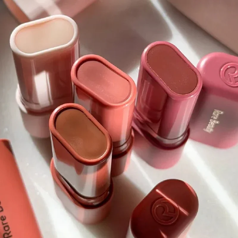 Rare Beauty New Butter Lip Balm Lasting Moisturizing Plumping Lip Gloss Makeup 7 Colors Eye Shadow Plate Pearl Sequin Eye Makeup