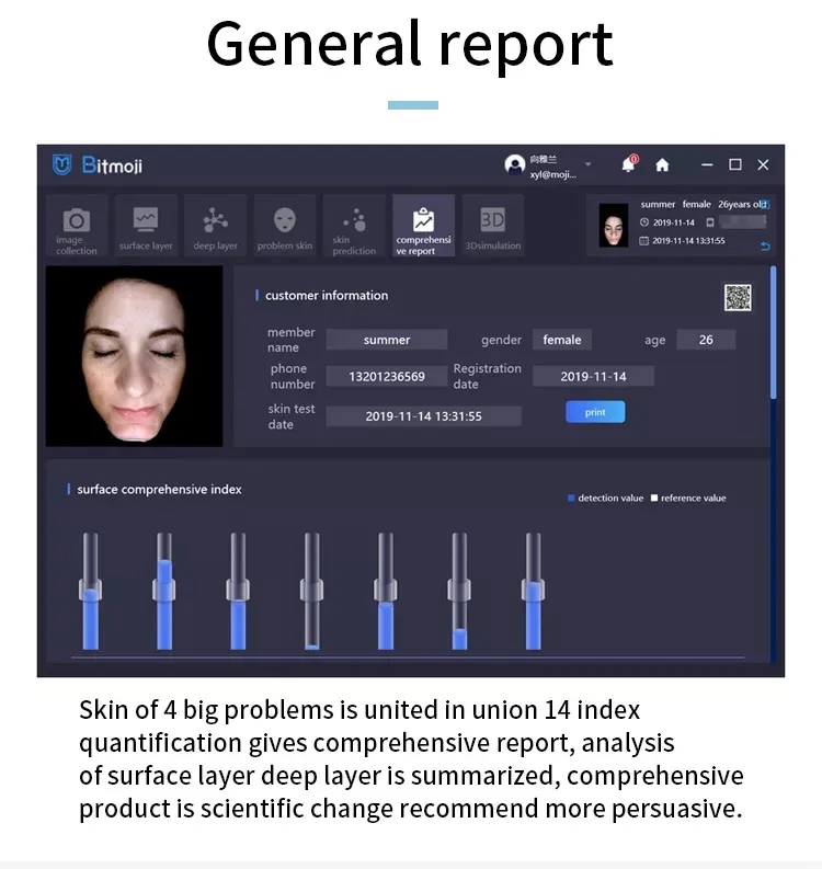 2025 Newest AI Facial Detector Skin Analyzer Face Scanner Skin Analysis Machine Magic Mirror 3D Digital Facial Analysis Machine 2025 Newest AI Facial Detector Skin Analyzer Face Scanner Skin Analysis Machine Magic Mirror 3D Digital Facial Analysis Machine