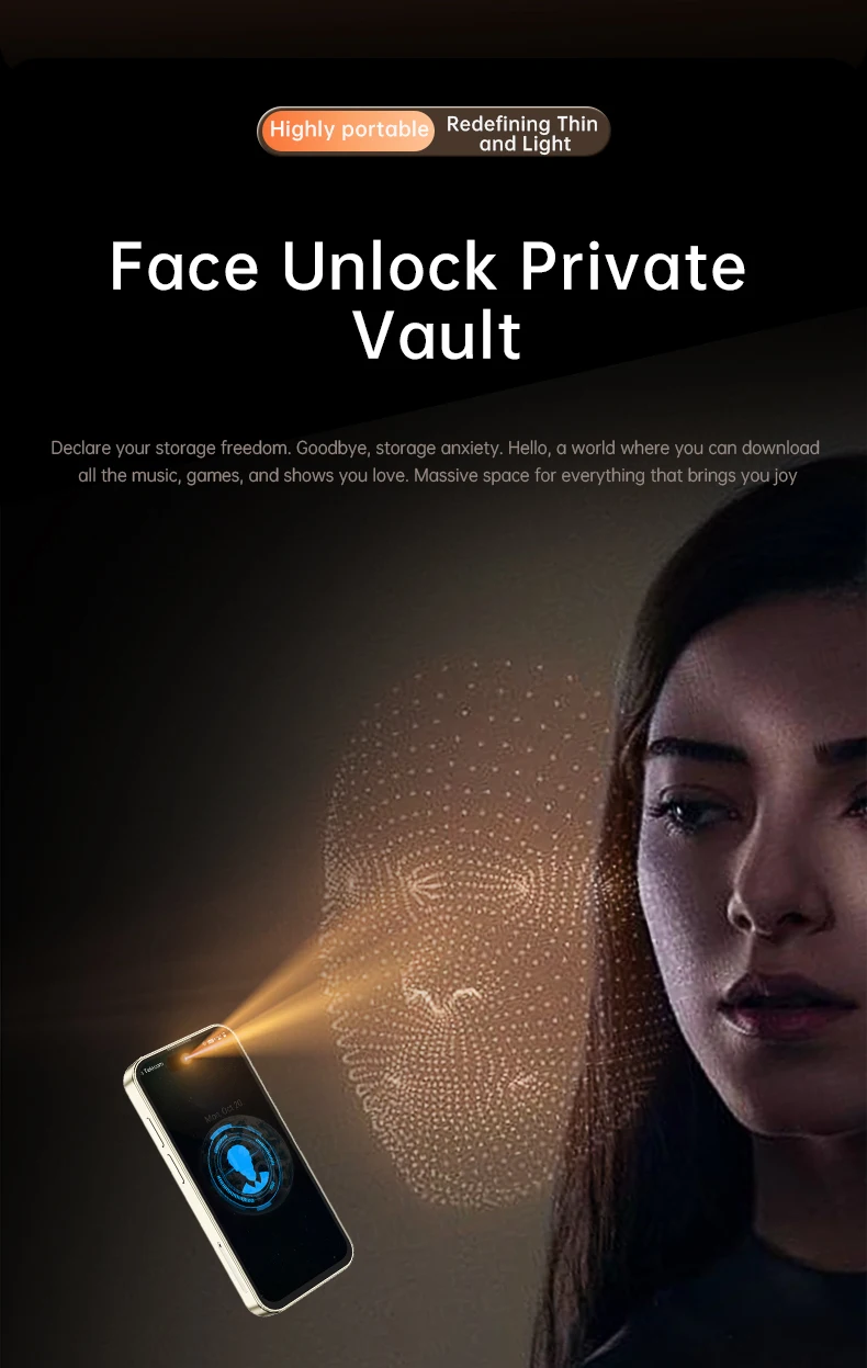 SOYES New XS19 Pro 4G LTE Android 12 Mini Smartphone 3.88in 4GB RAM 64GB ROM Dual SIM Standby 2000mAh Face Unlock Small Phone