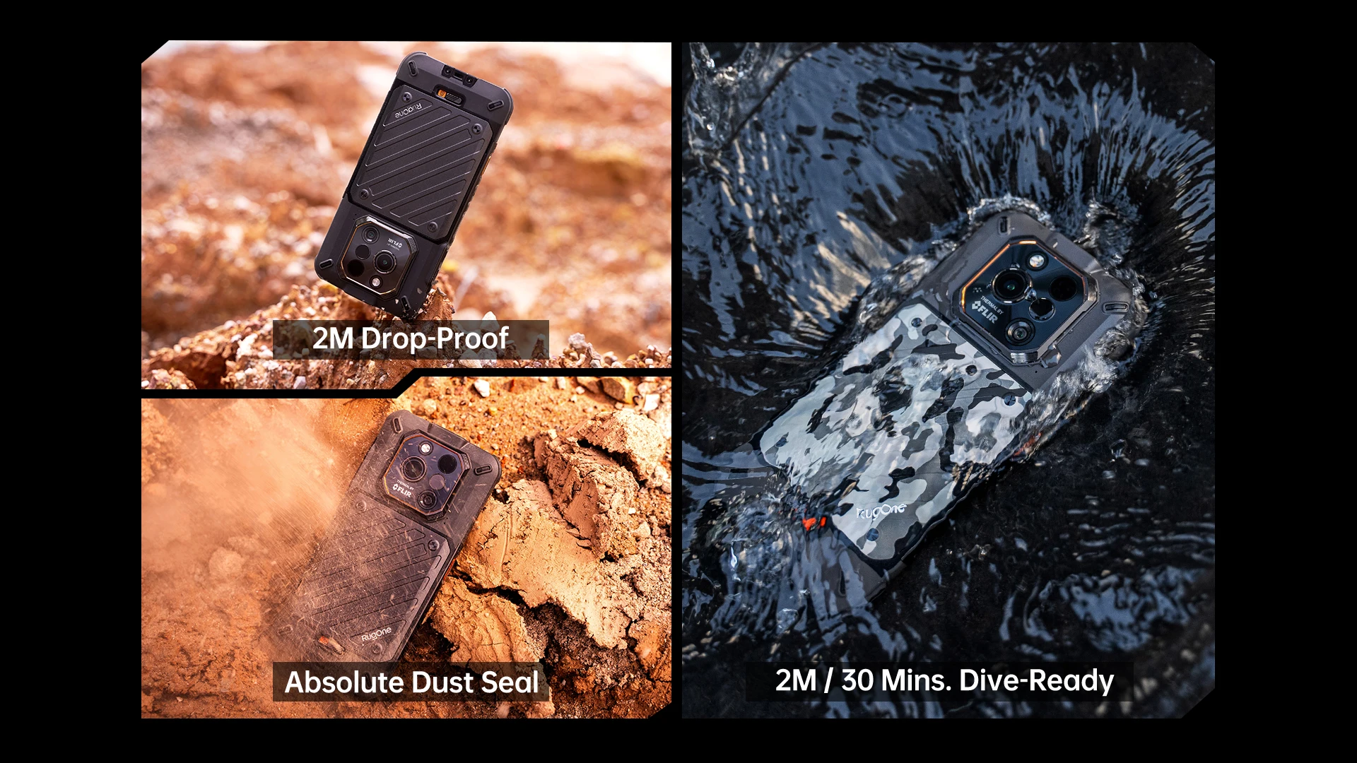 Ulefone RugOne Xever 7 Pro 5G Rugged Phone Thermal Imaging Android 15 Smartphone 512GB ROM 12GB RAM 120Hz AMOLED NFC 5500mAh Ulefone RugOne Xever 7 Pro 5G Rugged Phone Thermal Imaging Android 15 Smartphone 512GB ROM 12GB RAM 120Hz AMOLED NFC 5500mAh