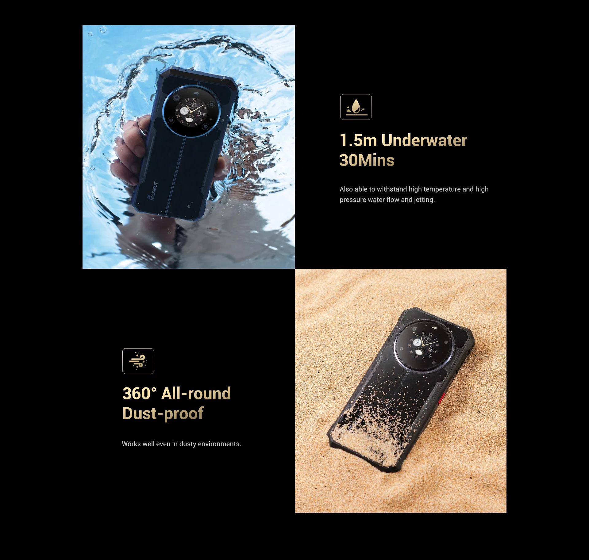 Fossibot F109 Smartphone 8GB 256GB 5G Rugged Phone 10600mAh 6.745 Fossibot F109 Smartphone 8GB 256GB 5G Rugged Phone 10600mAh 6.745