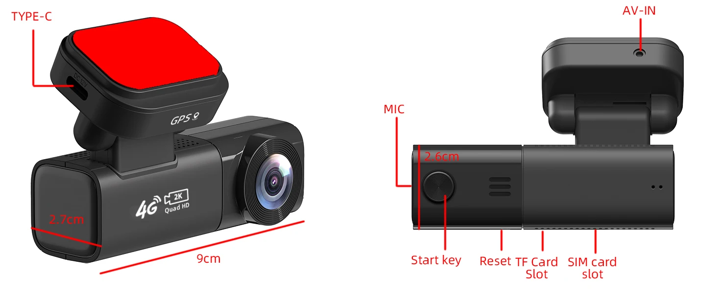 Acceo 4G LTE Car Dashcam with GPS Tracking Acceo 4G LTE Car Dashcam with GPS Tracking