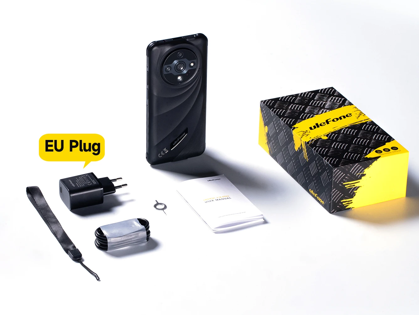 Ulefone Armor X31 Pro 5G Rugged Phone Android 14 Smartphone 6.56”16GB + 256GB 25MP Night Camera 64MP 6050mAh NFC 120Hz IR