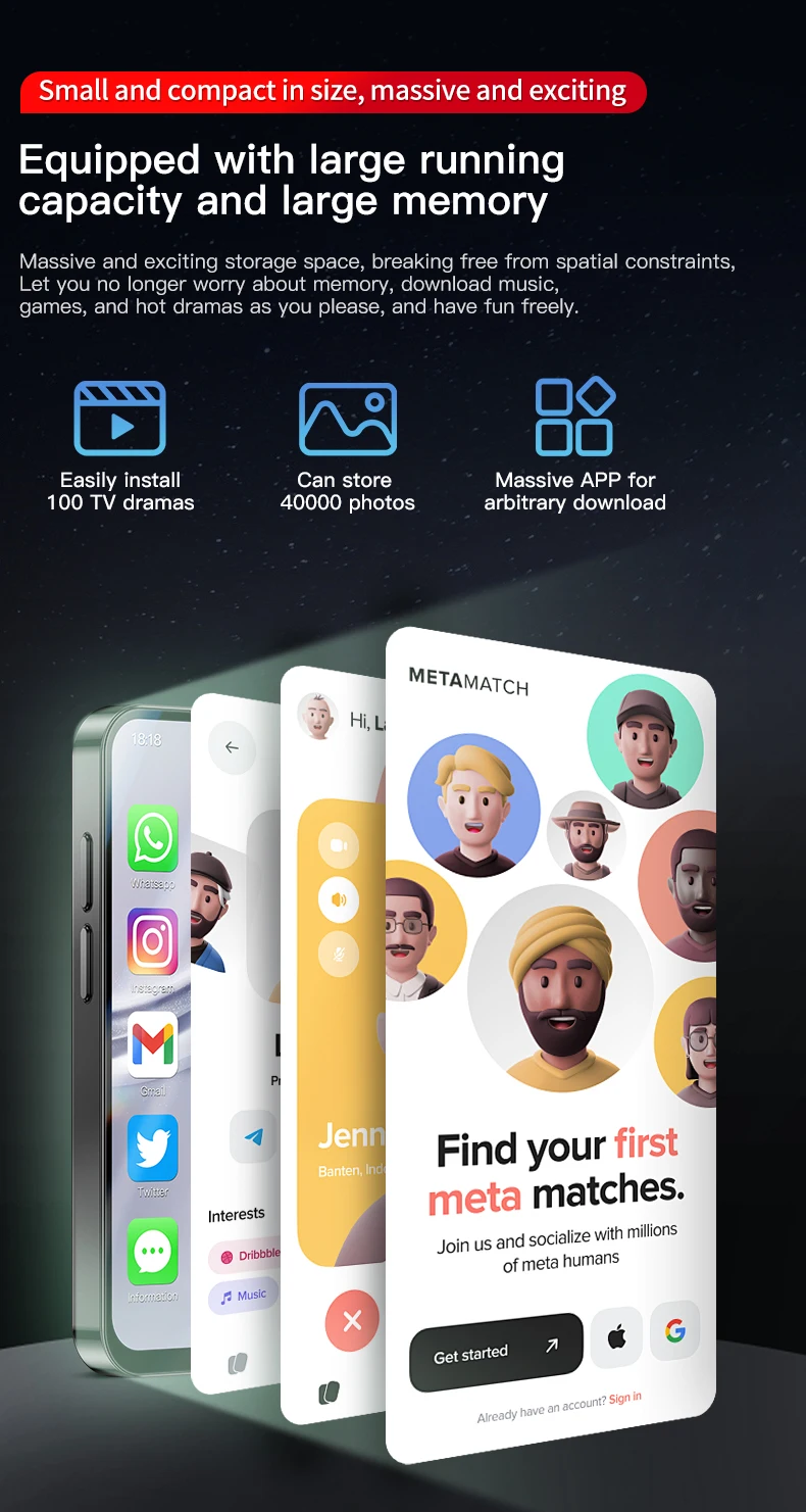 SERVO Mini Android Smartphone 3.88