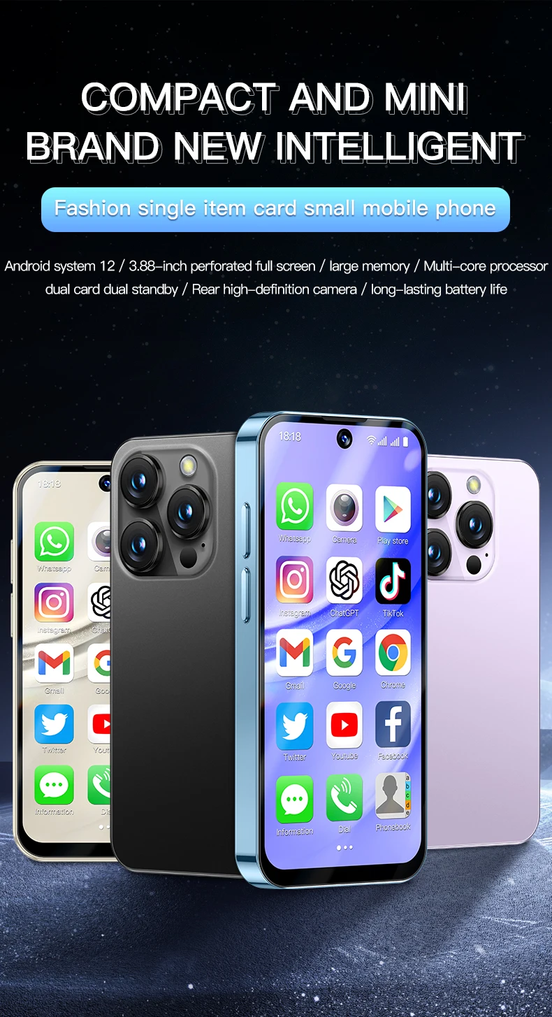 SERVO Mini Android Smartphone 3.88
