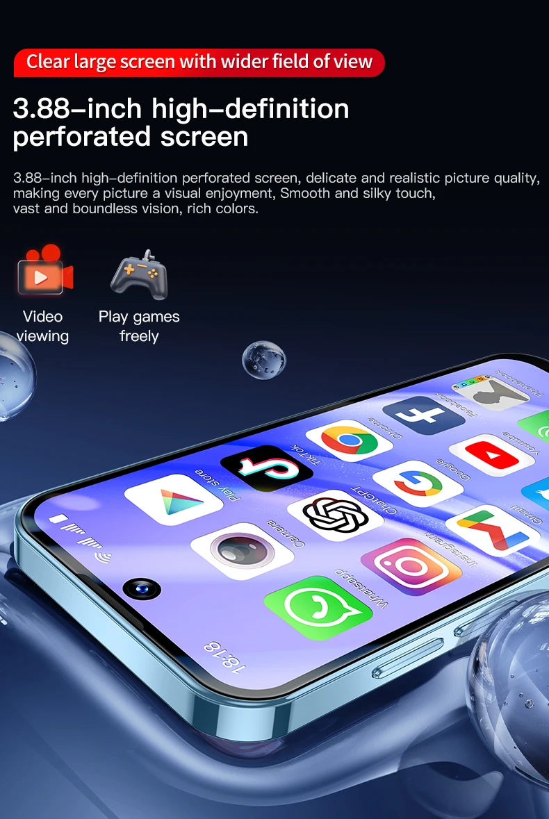 SERVO Mini Android Smartphone 3.88