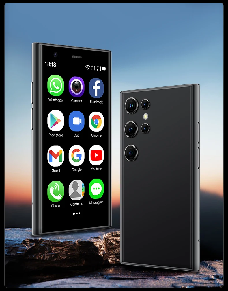 SOYES S23 Pro & Mini 24 Mini Smartphones Android 8.1 Dual SIM 3.0'' HD 1000mAh Battery WIFI Bluetooth 3G Small Mobile Phone