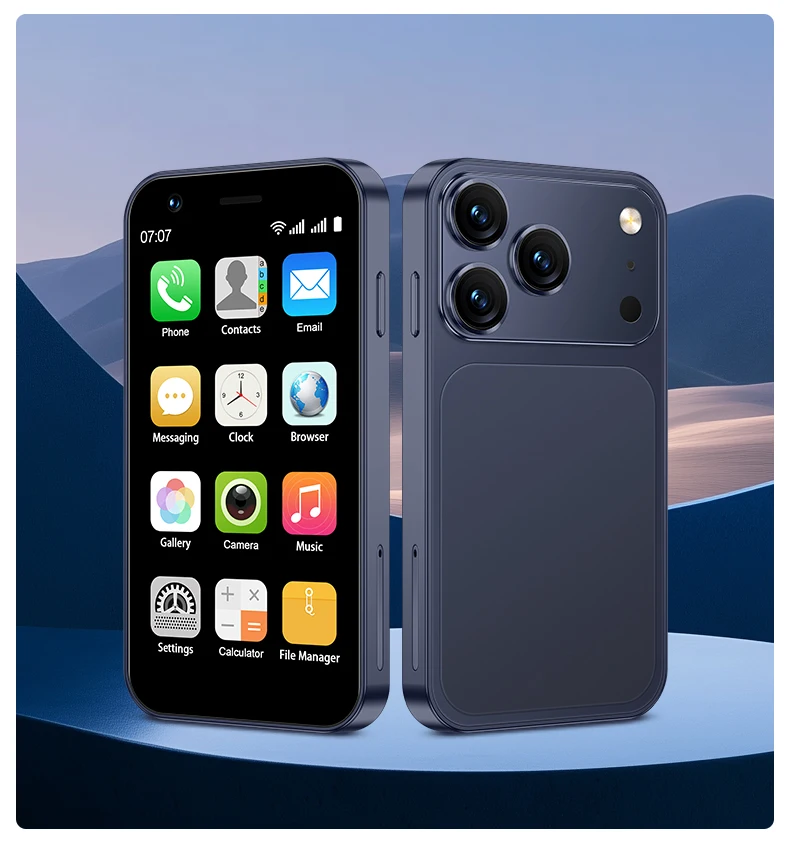 SERVO 18SE MINI Cute Android Smartphone 3G WCDMA Android OS Dual SIM Card Play Store Face Unlock Hotspot 3.0