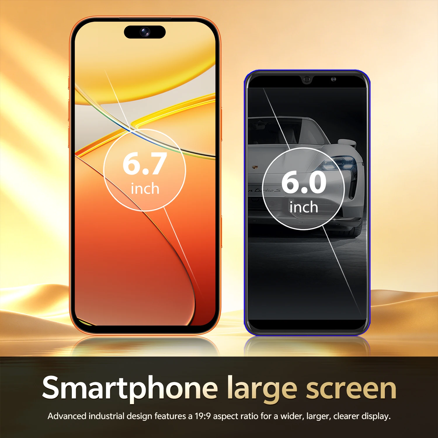 IVMI Global 17PROMAX Smartphone Android 12 Pixels 8+16MP 6.7 Inch 4GB Memory 32GB ROM Face ID 4G Network Google Play Store Phone