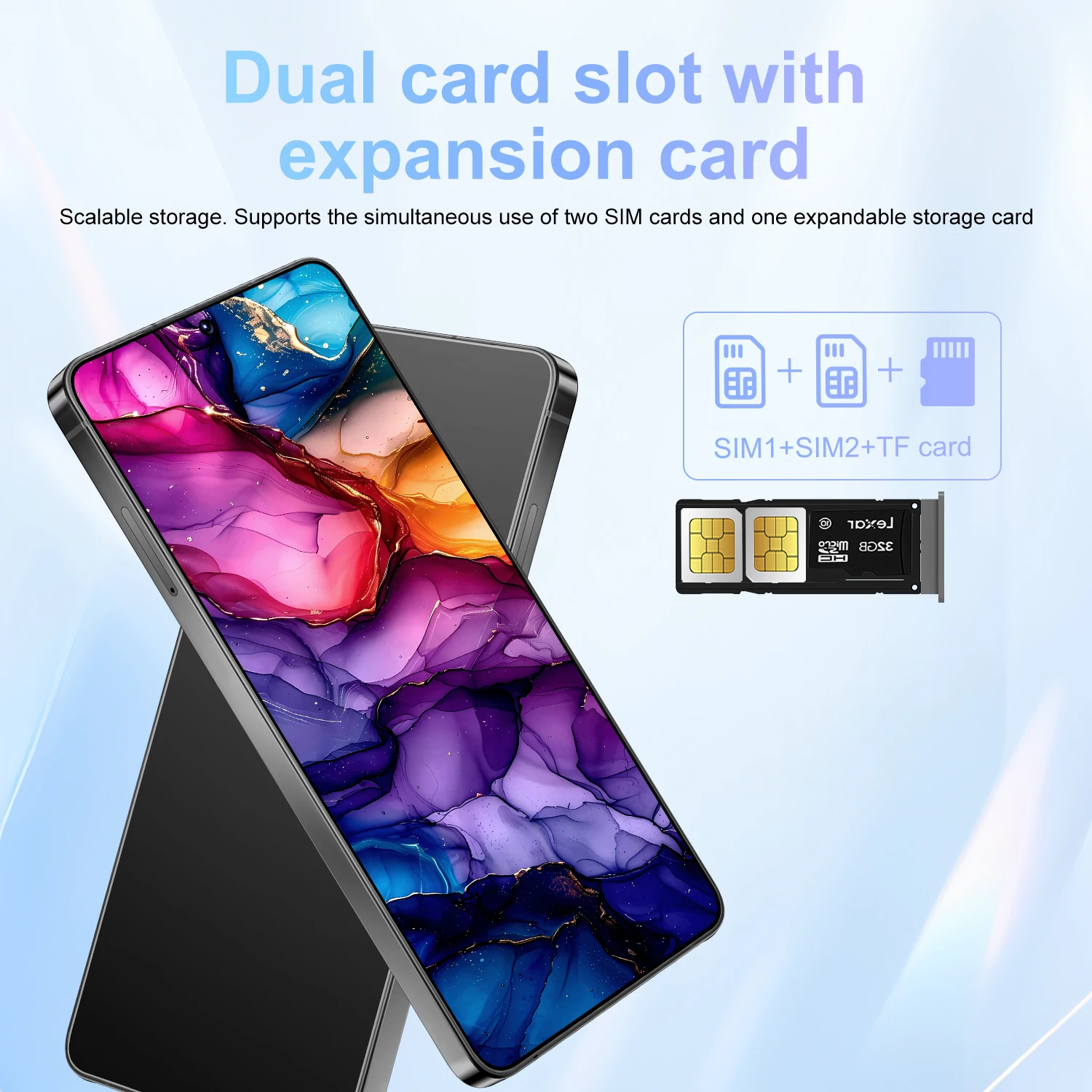 IVMI XS26 Ultra Smartphone Android 12 4GB+32GB 6.9'' Dual SIM GPS Face Unlock 4G Network WIFI Google Play Store Mobile Phones IVMI XS26 Ultra Smartphone Android 12 4GB+32GB 6.9'' Dual SIM GPS Face Unlock 4G Network WIFI Google Play Store Mobile Phones