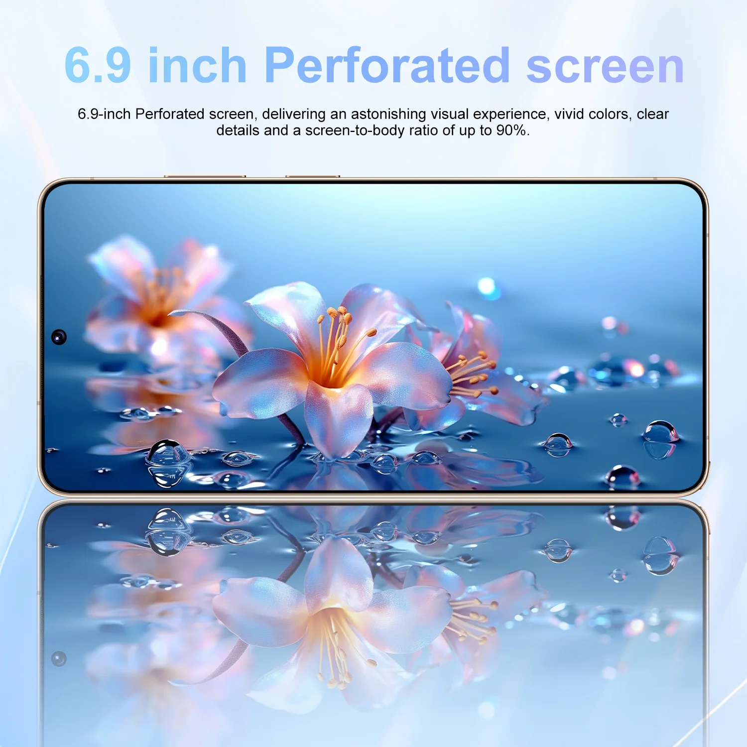 IVMI XS26 Ultra Smartphone Android 12 4GB+32GB 6.9'' Dual SIM GPS Face Unlock 4G Network WIFI Google Play Store Mobile Phones IVMI XS26 Ultra Smartphone Android 12 4GB+32GB 6.9'' Dual SIM GPS Face Unlock 4G Network WIFI Google Play Store Mobile Phones
