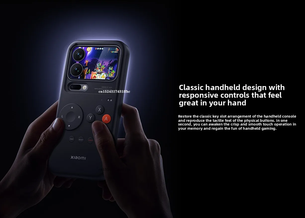 original official Xiaomi 17 / 17pro Xiaomi 17 Pro Max The retro handheld console case ( It's just a phone case) original official Xiaomi 17 / 17pro Xiaomi 17 Pro Max The retro handheld console case ( It's just a phone case)
