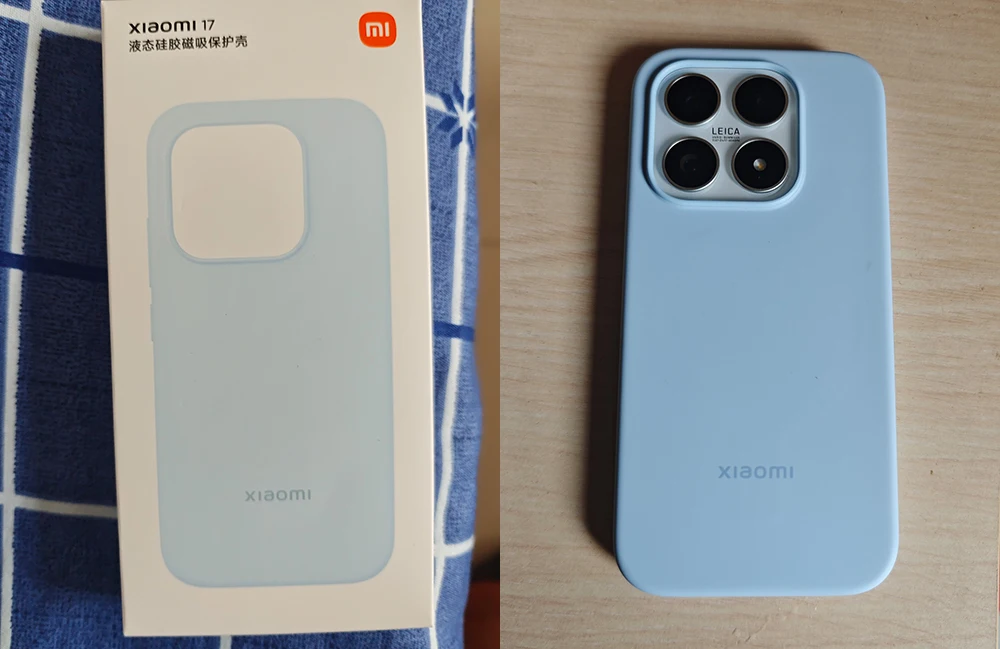 Original Xiaomi 17 Case Soft Liquid Silicone Funda Magnetic Fiber for Xiaomi 17 Pro Case Protective Shockproof Phone Cover