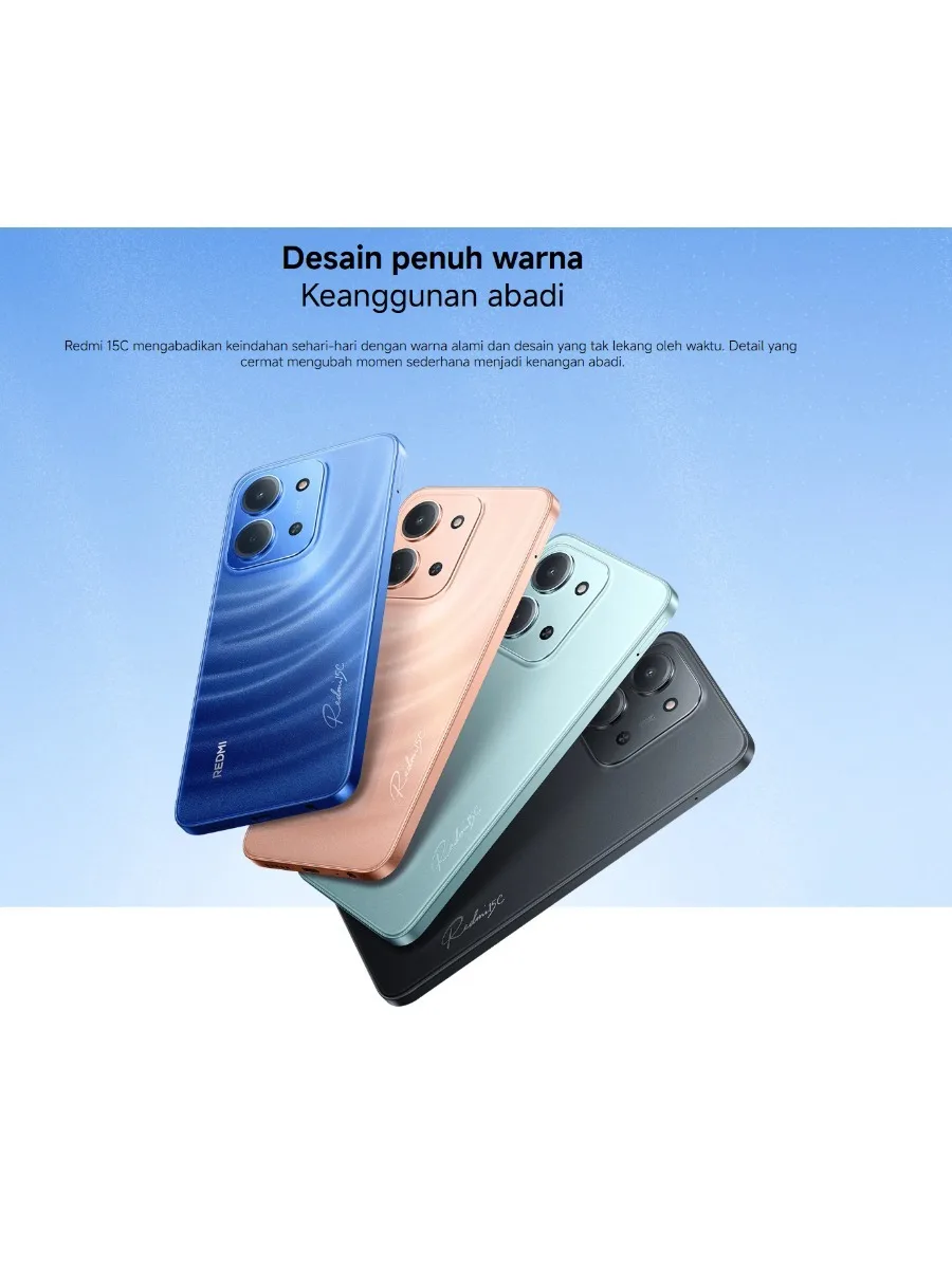 2026 Latest Version Global Redmi 15C Android 14 Phone Dimensity 6080 5G Octa Core Chip 50MP HD Main Camera Night & Portrait Shoo