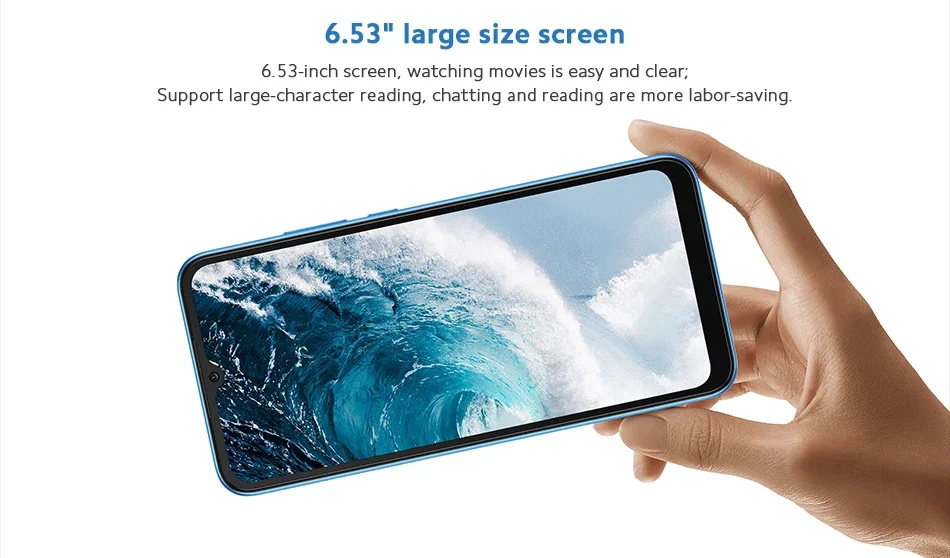 4G Smartphone Original Xiaomi Redmi 10A 5000mAh Smartphone 6.53' HD Display Helio G25 Octa Core 13MP Fingerprint Global Rom
