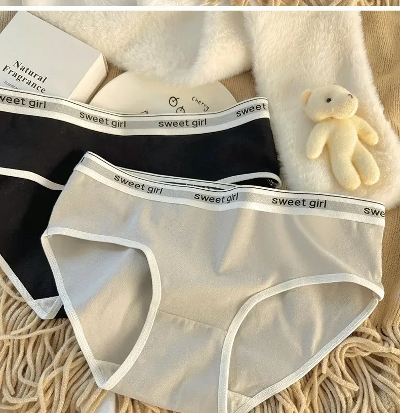 3PCS/set Fashion Seamless Women Panties Underpanties Sports Soft Female Underwear Large Size Sexy Pure Women's Intimates