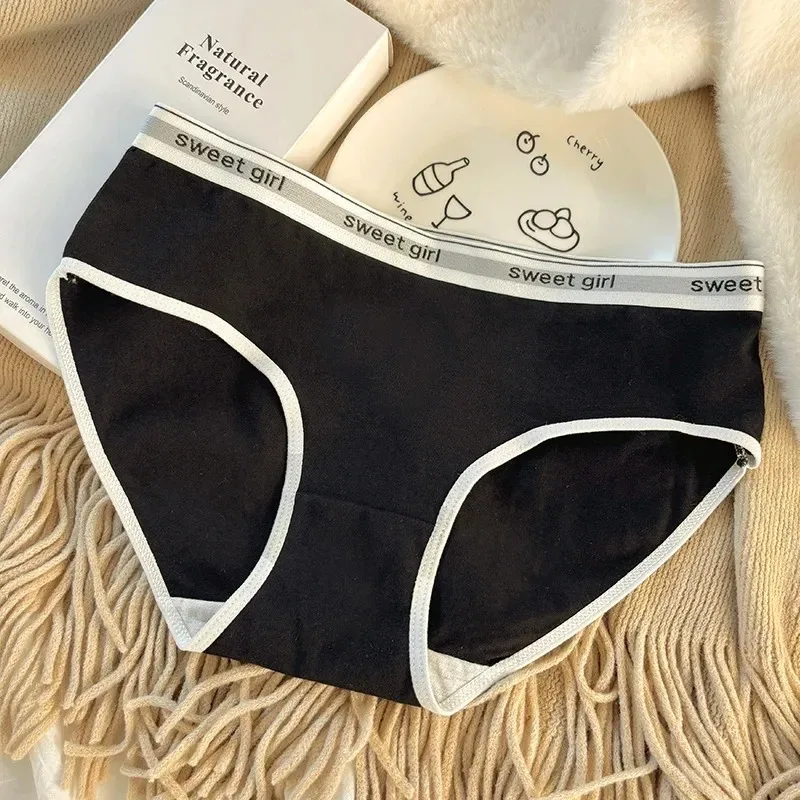 3PCS/set Fashion Seamless Women Panties Underpanties Sports Soft Female Underwear Large Size Sexy Pure Women's Intimates