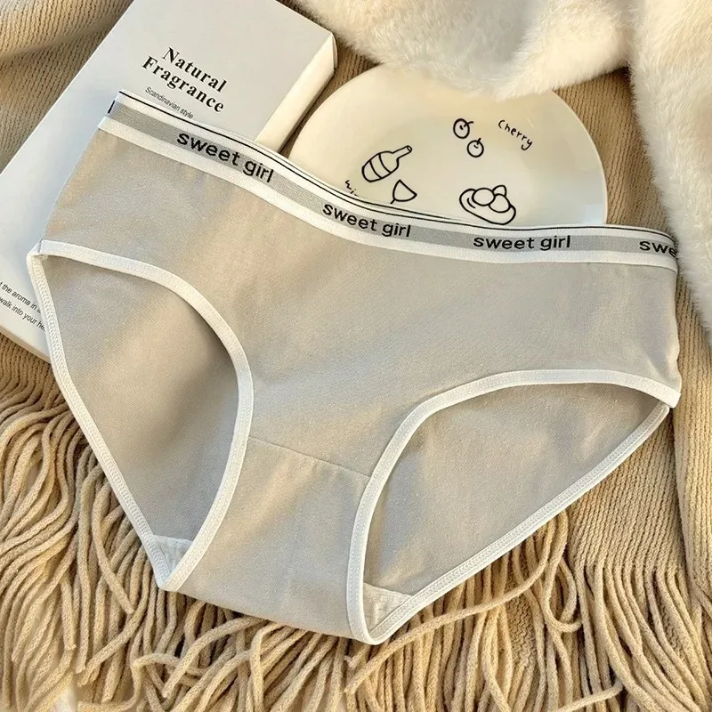 3PCS/set Fashion Seamless Women Panties Underpanties Sports Soft Female Underwear Large Size Sexy Pure Women's Intimates