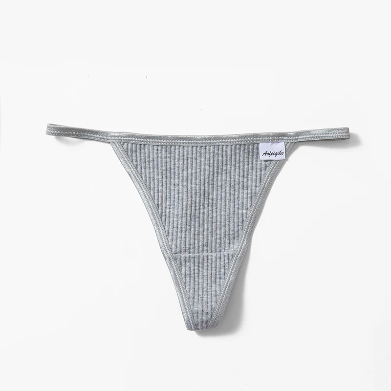 Sports Cotton  Sexy Women's Panties Simple Thongs Lingerie Briefs Female Underwear G-Strings Hot T-Back Breathable Underpants