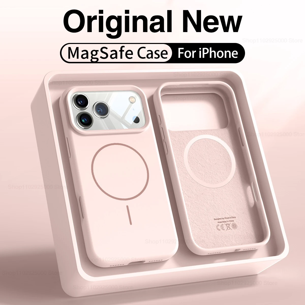 Magnetic Original Liquid Silicone Case For iPhone 13 14 15 16 17 18 Pro Max For Magsafe Cases For iPhone 18 Pro Max Phone Cover Magnetic Original Liquid Silicone Case For iPhone 13 14 15 16 17 18 Pro Max For Magsafe Cases For iPhone 18 Pro Max Phone Cover