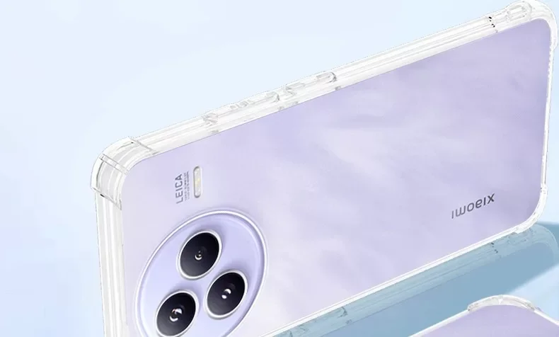 Luxury Soft Phone Case for Xiaomi Civi 5 4 Pro 3 2 1S Civi5Pro 14 Civi3 Airbag Shockproof Silicone Back Covers Thin Clear Fundas