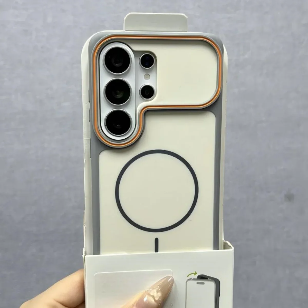 Luxury Frosted Silicone Soft Bumper For Magsafe Phone Case For Samsung S26 Plus S25 S24 S23 Ultra Wireless Charge Magnetic Cover
